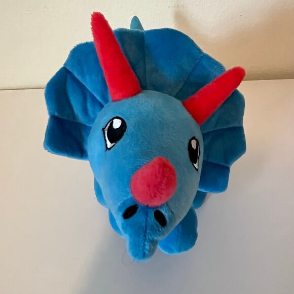 Ryan's World Roaring Dinosaurs Plush Figures T-Rex Triceratops 2018 ToyWiz - Picture 8 of 11